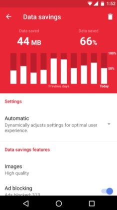 Opera Mini 5 - 2018 için En İyi 9 Android Web Tarayıcı