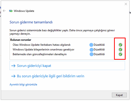 Windows 10 Güncelleme Sorunu Kesin Çözüm 11
