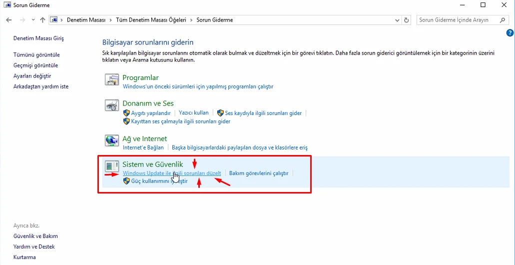 Windows 10 Güncelleme Sorunu Kesin Çözüm 5 - Windows 10 Update Veritabanı Hatası ve Çözümü (Kesin Çözüm)
