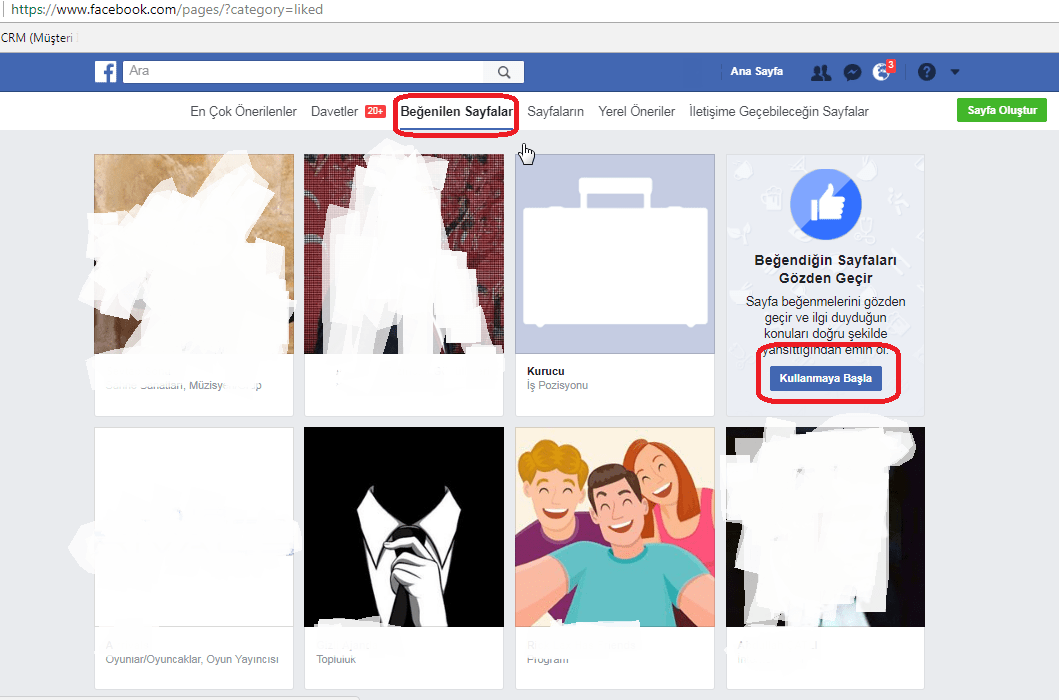 Facebook'ta Beğenilen Sayfaları Toplu Silme (Resimli Anlatım)