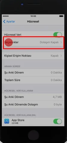 iPhone 7 Manuel İnternet APN Ayarları 3 - iPhone 7 Manuel İnternet (APN) Ayarları (Resimli Anlatım)