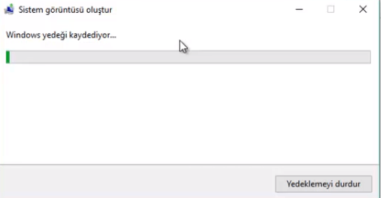 Windows 10’da Nasıl Yedek Alınır 5