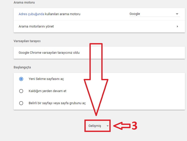 google chrome siyah sorunu ve çözümü 2