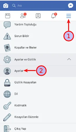 Facebook’ta Geçici Olarak Hesabı Dondurma 2 - Facebook’ta Geçici Olarak Hesabı Dondurma (Resimli Anlatım)