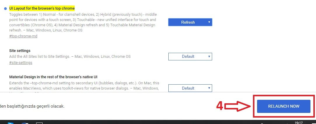 Google Chrome’unuzu Materyal Design’a Geçirin 3