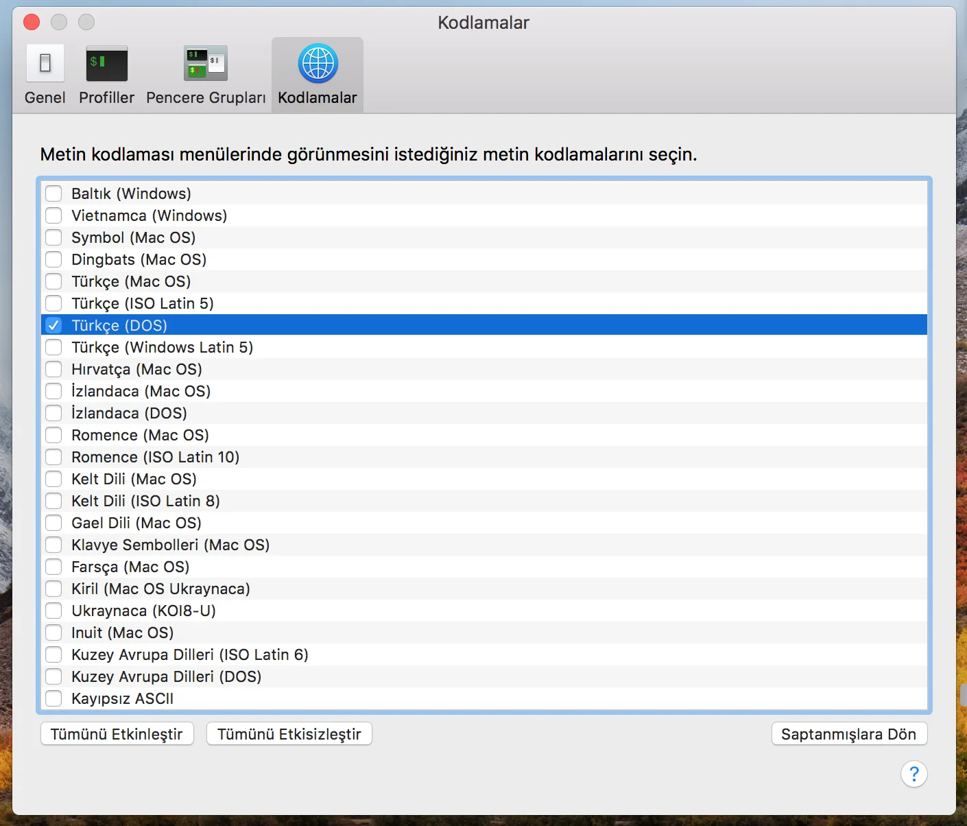macOS’ta Terminal’e Dil Seçeneği Nasıl Eklenir 4 - macOS’ta Terminal’e Dil Seçeneği Nasıl Eklenir? (Resimli Anlatım)