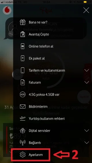 Vodafone Hatlarda Telekonferans ve 4.5G Ayarı Nasıl Aktifleştirilir 2 - Vodafone Hatlarda Telekonferans ve 4.5G Ayarı Nasıl Aktifleştirilir?