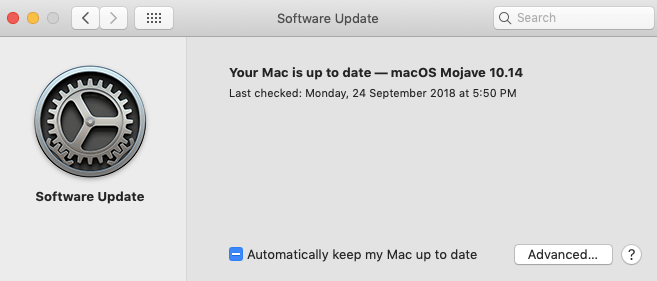 MacBook macOS Majove Güncelleme 3