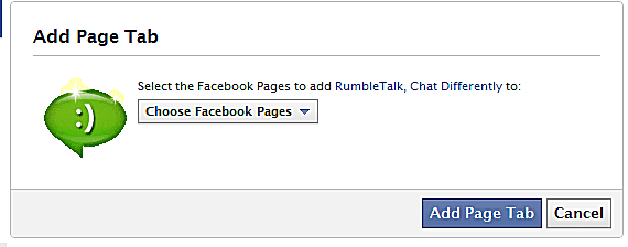 RumbleTalk ile Facebook Sayfalarınıza Sohbet Odaları Ekleyin!