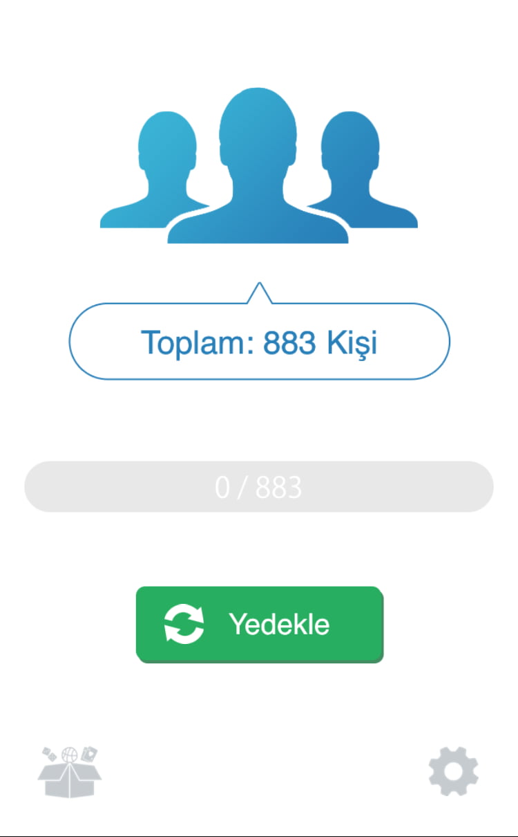 Rehber Yedekleme 2 - My Backup ile Rehber Yedekleme