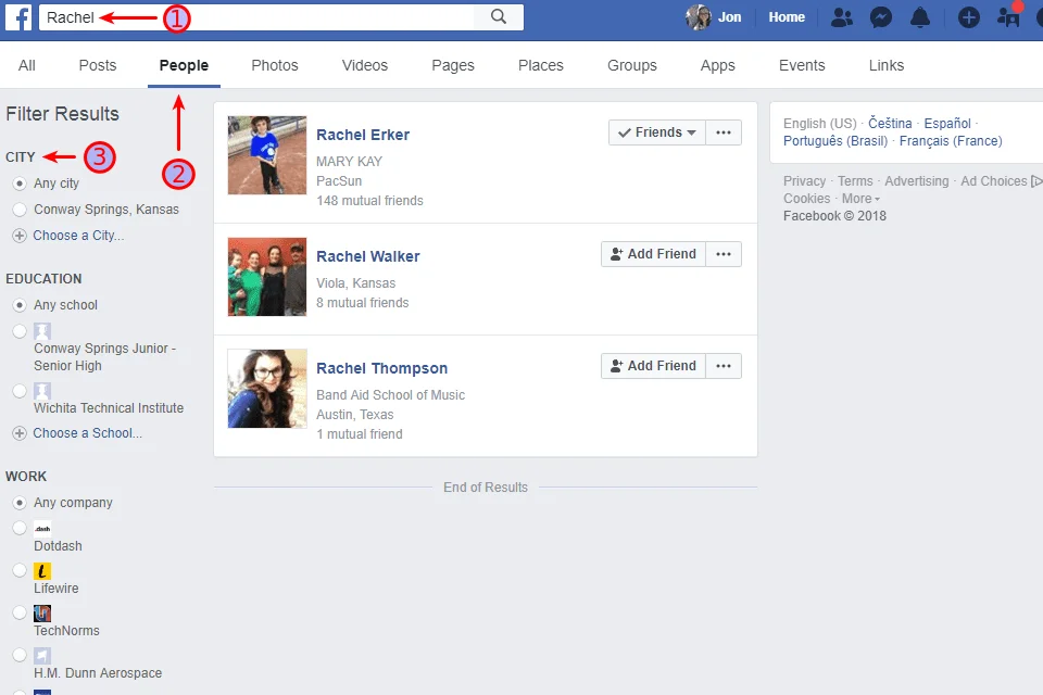 Facebookta Arama Yapma Tüyoları 2 - Facebook'ta Arama Yapma Tüyoları!