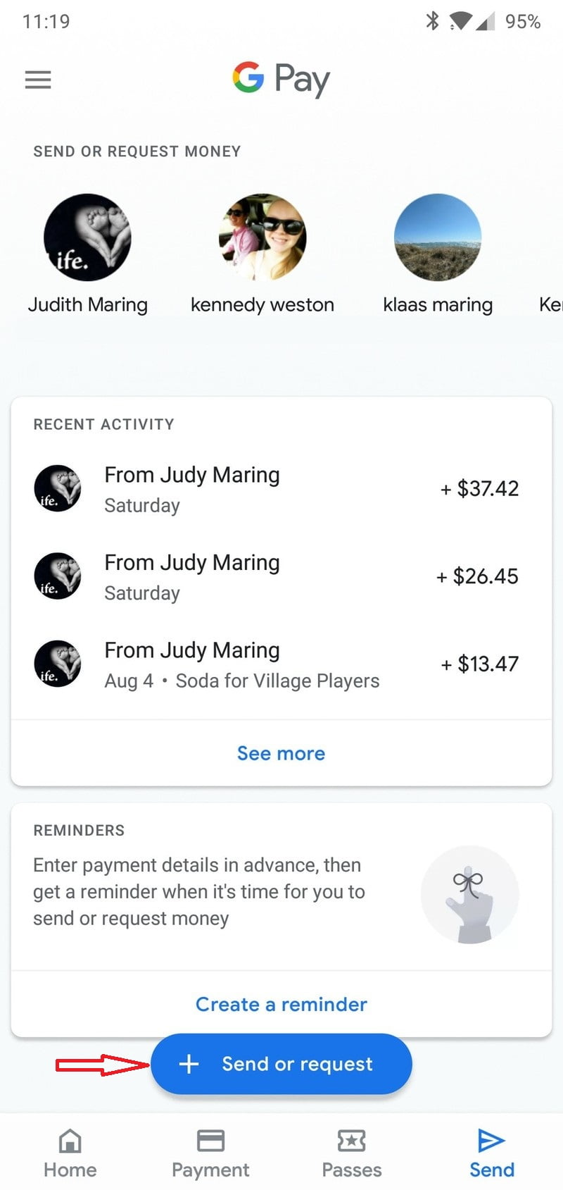 Google Pay ile Para Gönderme ve Para Alma İsteme 2