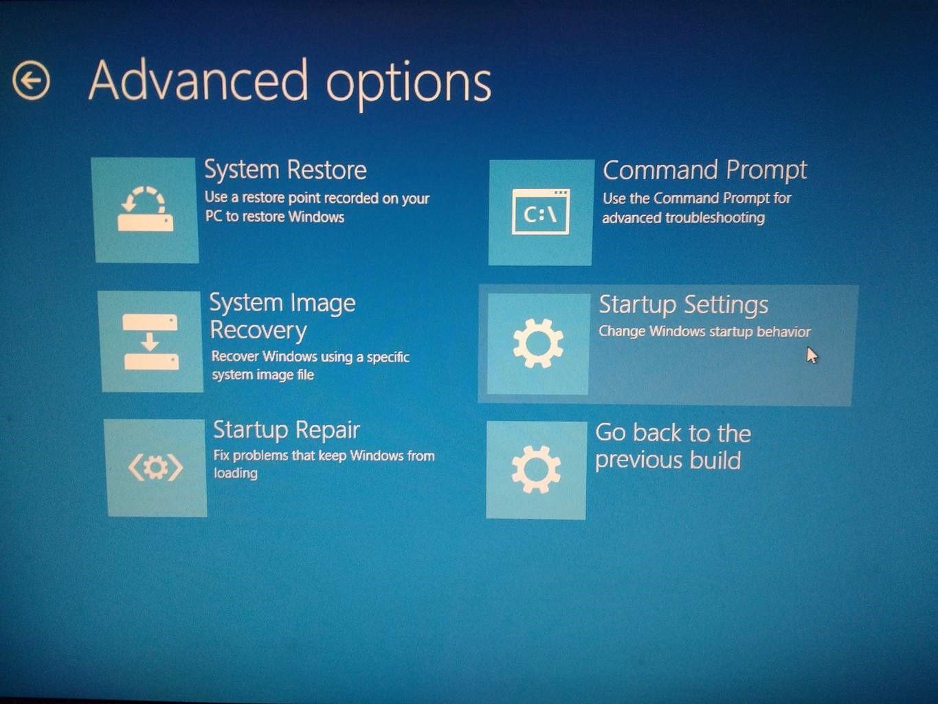 Windows 10 8.1 Siyah Ekran Çözümü 7