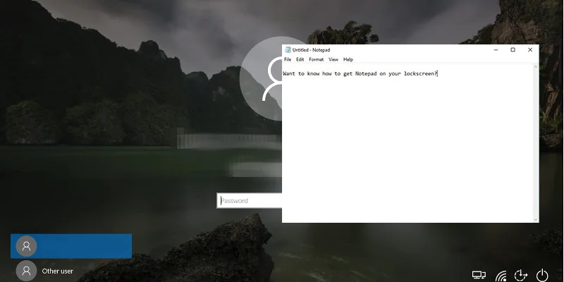 Windows 10 Kilit Ekranından Uygulamaları Çalıştırma kapak - Windows 10 Kilit Ekranından Uygulamalara Erişme ve Uygulamaları Çalıştırma!