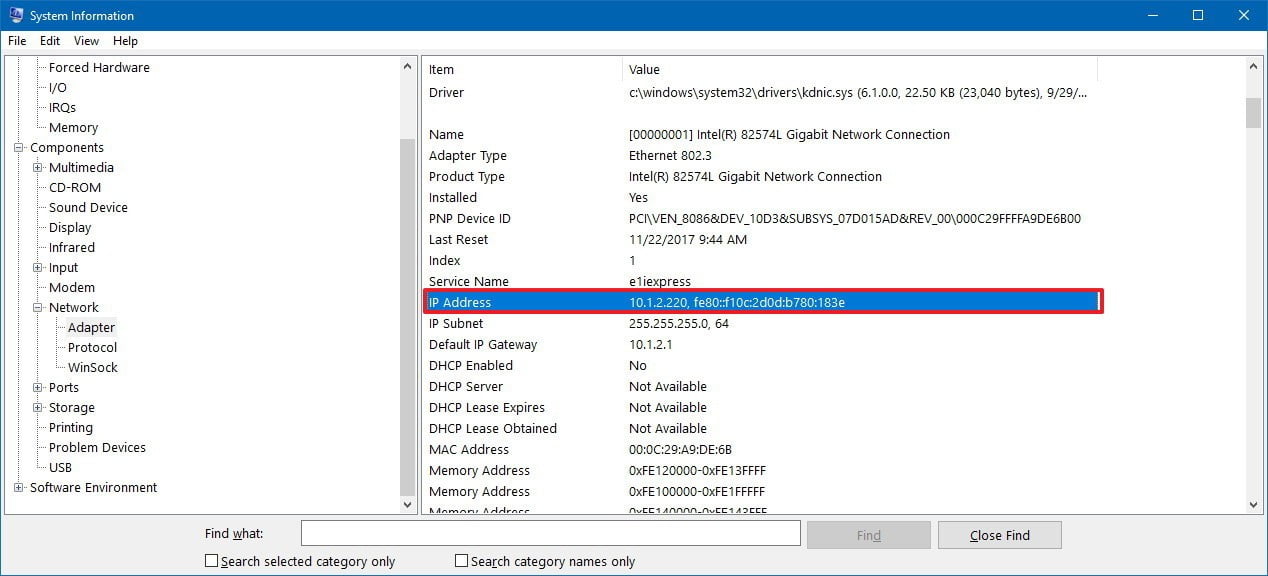 Windows 10da Bilgisayarın IP Adresini Bulma 6