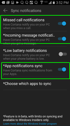 Windows 10da Cortana ile SMS Gönderme 4