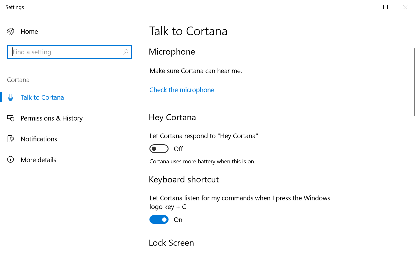 Windows 10da Sanal Asistan Olarak Cortana Kullanma 11