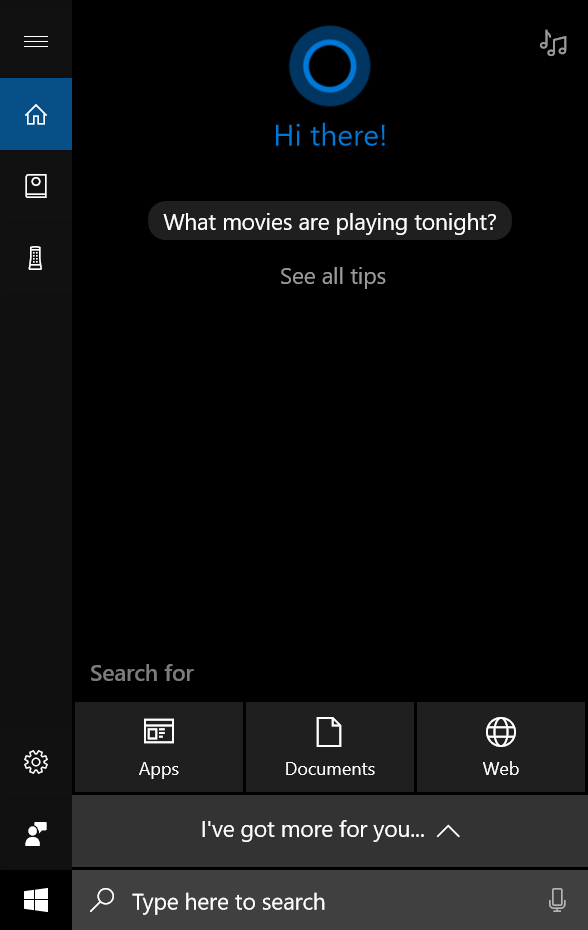 Windows 10da Sanal Asistan Olarak Cortana Kullanma 2
