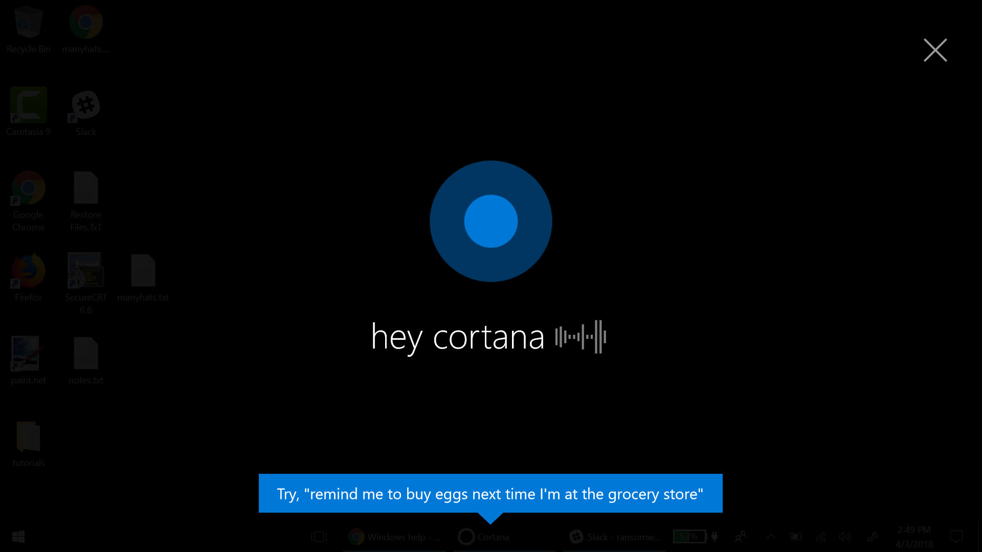 Windows 10da Sanal Asistan Olarak Cortana Kullanma 4