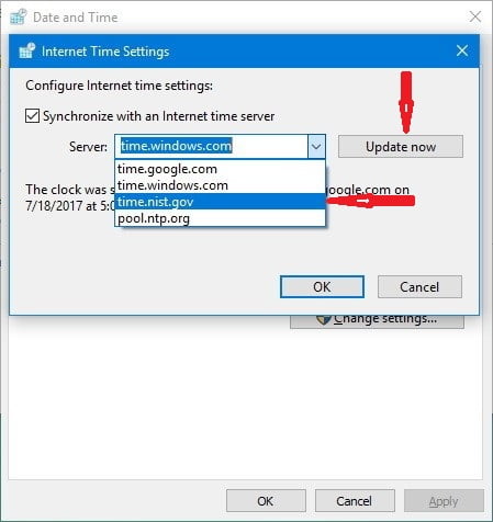 Windows 10da İnternet Saat Sunucusu Ayarları ve Yönetimi 2