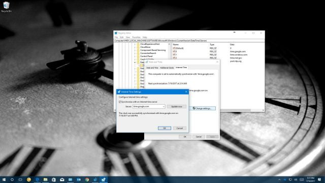 Windows 10'da İnternet Saat Sunucusu Ayarları ve Yönetimi!