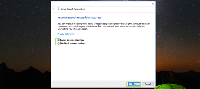 Windows 10u Sesinizle Kontrol Edin 6