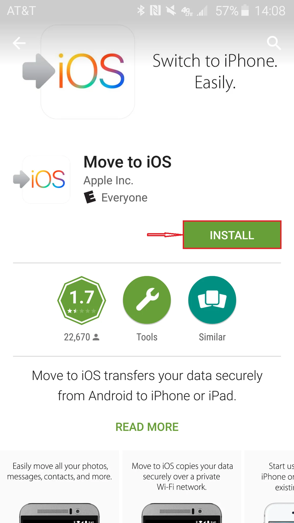 Androidden iPhonea ve iPade Veri Aktarma 3 - Android'den iPhone'a ve iPad'e Veriler Nasıl Taşınır?