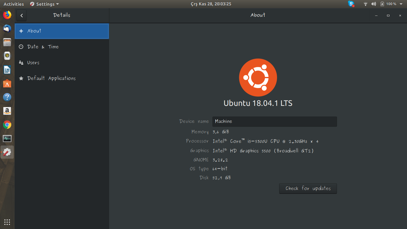 Linux Ubuntu’da Sistem Bilgilerine Nasıl Bakılır 3