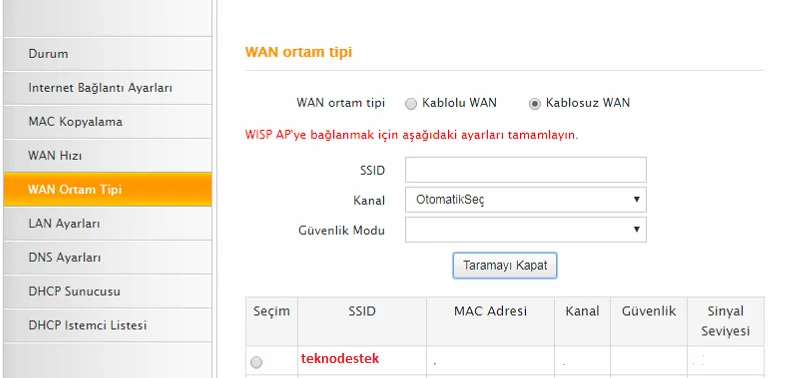 Tenda N301 Kablosuz Router Kurulumu 7 - Tenda N301 Kablosuz Router Kurulumu