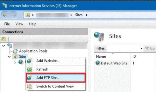 Windows 10 8.1de bir FTP Sunucusu Nasıl Etkinleştirilir 5 - Windows 10, 8.1'de bir FTP Sunucusu Nasıl Etkinleştirilir