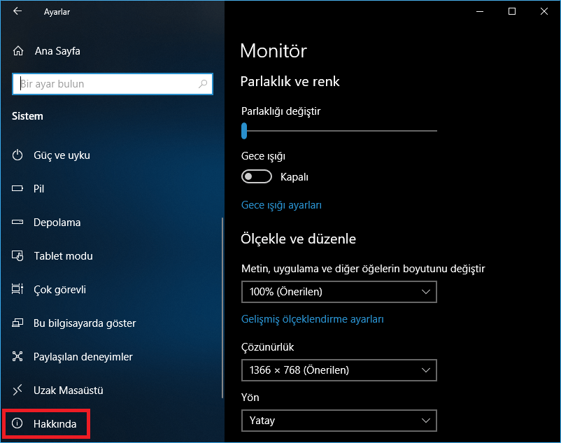 Windows 10un İşletim Sistemi Derlemesini ve Versiyonunu Bulma 3