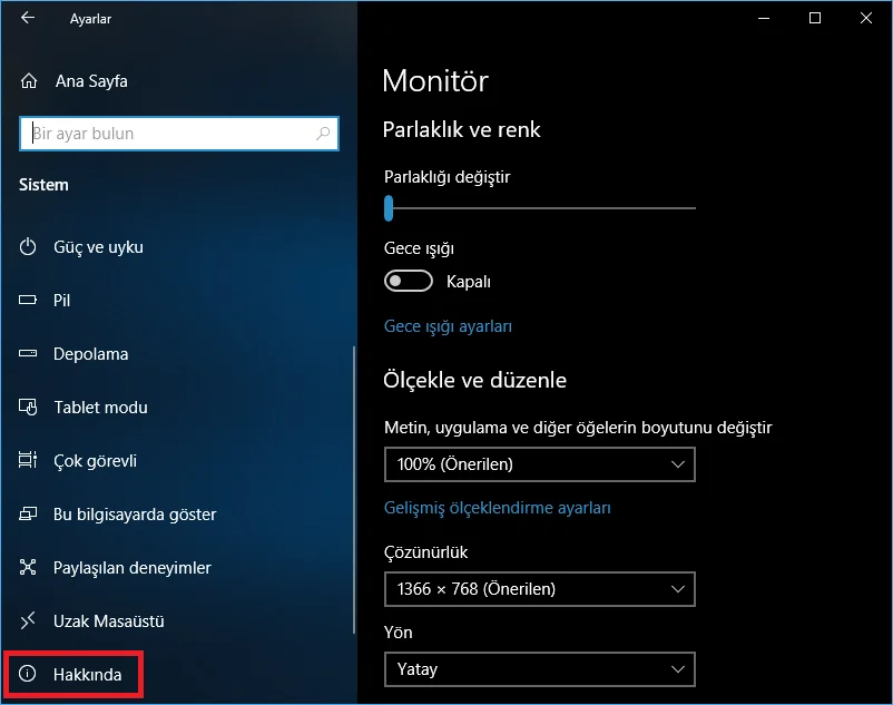 Windows 10un İşletim Sistemi Derlemesini ve Versiyonunu Bulma 3 - Windows 10'un Sistem Bilgileri (Sürüm, Edisyon, Derleme) Nasıl Bulunur?