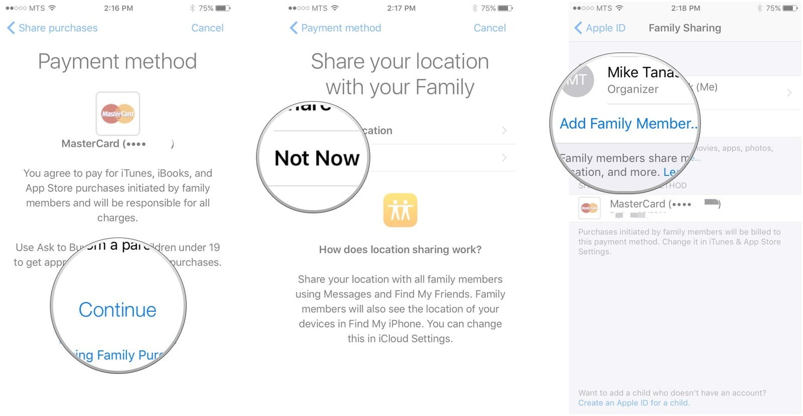 iPhoneda ve iPadde Aile Paylaşımı Family Sharing Nasıl Kurulur ve Ayarlanır 3