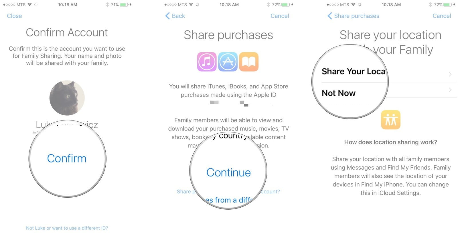 iPhoneda ve iPadde Aile Paylaşımı Family Sharing Nasıl Kurulur ve Ayarlanır 6