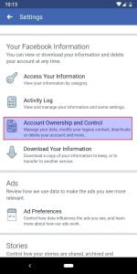 Androidde Facebook Hesabı Silme 15
