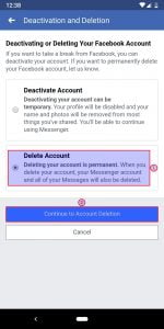 Androidde Facebook Hesabı Silme 17
