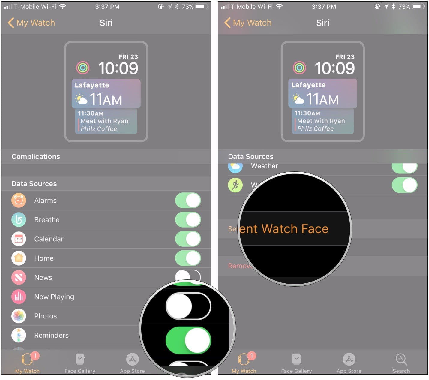 Apple Watchta Siri Watch Face Nasıl Kullanılır 6