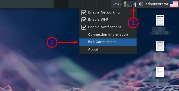 Linux XFCE Masaüstü Ortamında Statik IP ve DNS Ayarları 13 - Linux XFCE ve GNOME Masaüstü Ortamlarında Statik IP ve DNS Ayarları!