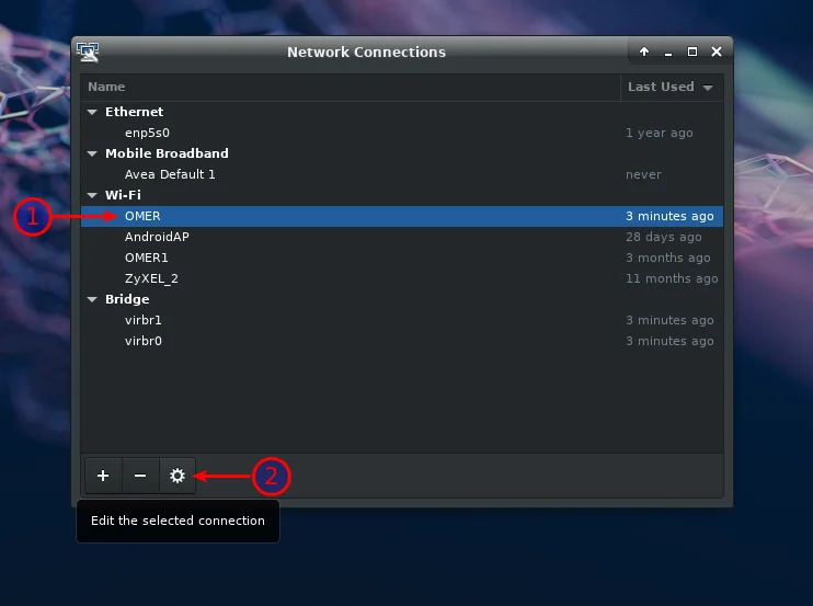 Linux XFCE Masaüstü Ortamında Statik IP ve DNS Ayarları 14 - Linux XFCE ve GNOME Masaüstü Ortamlarında Statik IP ve DNS Ayarları!