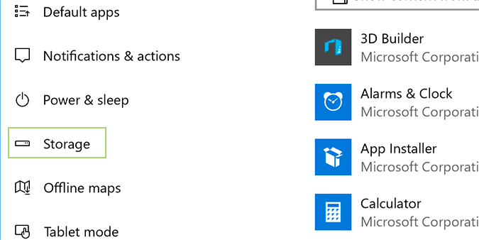 Windows 10da Uygulamaları Harici veya İkinci Bir Diske Sürücüye Yükleme 3