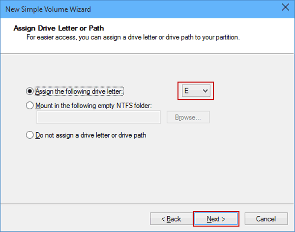 Windows 10da Yeni Bir Hard Diski Depolama Birimi Formatlama 8