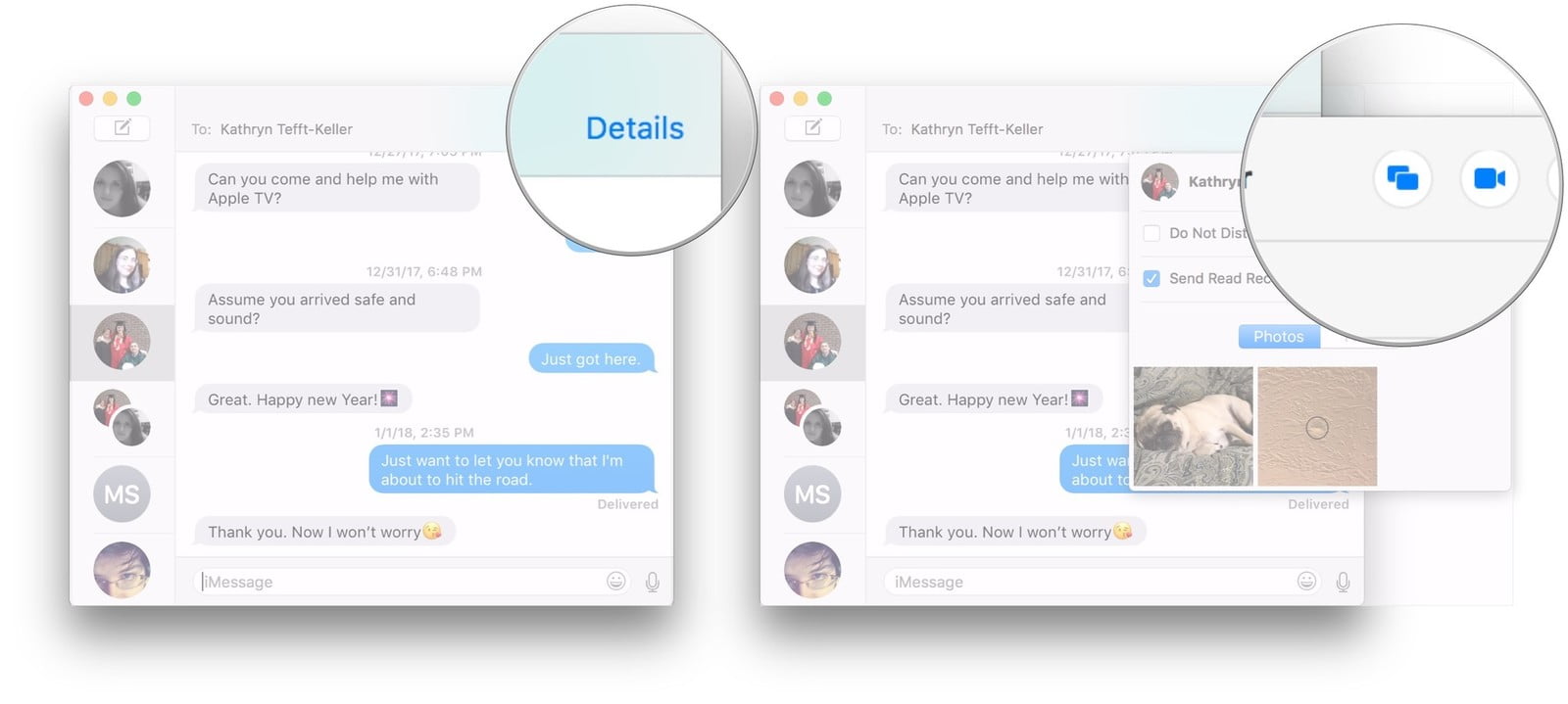 iPhoneda iPadde ve Macte Mesajlar Uygulaması ile Uzak Bağlantı ve Ekran Paylaşımı 2