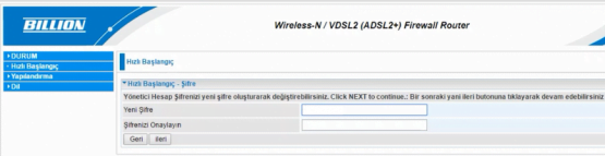 BILLION BiPAC 8400NXL R2 Modem Kurulumu (Resimli Anlatım) BILLION BiPAC 8400NXL R2 Modem Kurulumu 3 - BILLION BiPAC 8400NXL R2 Modem Kurulumu (Resimli Anlatım)