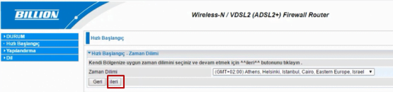 BILLION BiPAC 8400NXL R2 Modem Kurulumu 5 - BILLION BiPAC 8400NXL R2 Modem Kurulumu (Resimli Anlatım)