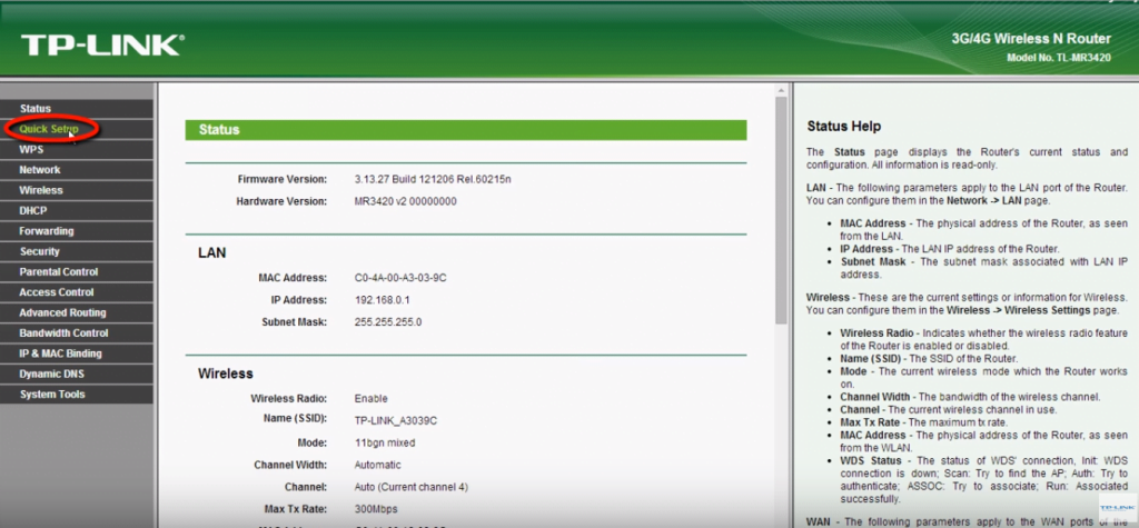 TP Link TL MR3420 3G 4G Kablosuz Router Kurulumu TP Link TL MR3420 3G 4G Kablosuz Router Kurulumu