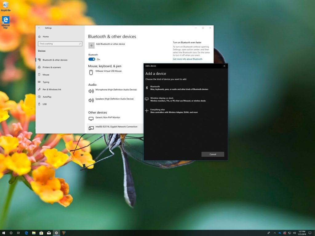 Windows 10da Ayarlar Uygulaması Kullanılarak Sisteme Cihaz Ekleme ve Kaldırma kapak