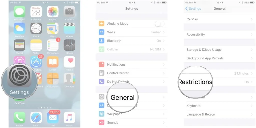 iPhoneda ve iPadde Belirli Uygulamaları Kısıtlama 1 - iPhone'da ve iPad'de Belirli Uygulamalar Nasıl Kısıtlanır?