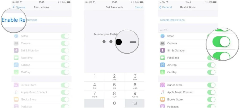 iPhoneda ve iPadde Belirli Uygulamaları Kısıtlama 2 - iPhone'da ve iPad'de Belirli Uygulamalar Nasıl Kısıtlanır?