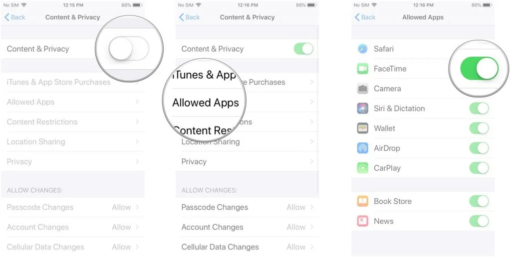 iPhoneda ve iPadde Belirli Uygulamaları Kısıtlama 4 - iPhone'da ve iPad'de Belirli Uygulamalar Nasıl Kısıtlanır?