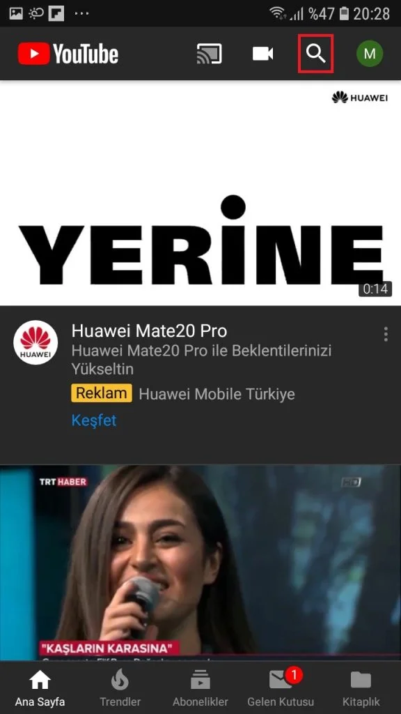 Android ve iOS YouTube Uygulaması ile LG webOS Smart TVde Ekran Paylaşımı 3 - Android ve iOS YouTube Uygulaması ile LG webOS Smart TV'de Ekran Paylaşımı!